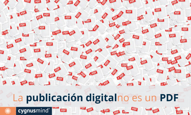 La publicación digital no es un PDF